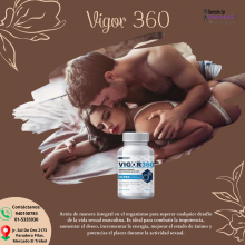 VIGOR 360 INCREMENTA LA ACTIVIDAD SEXUAL 